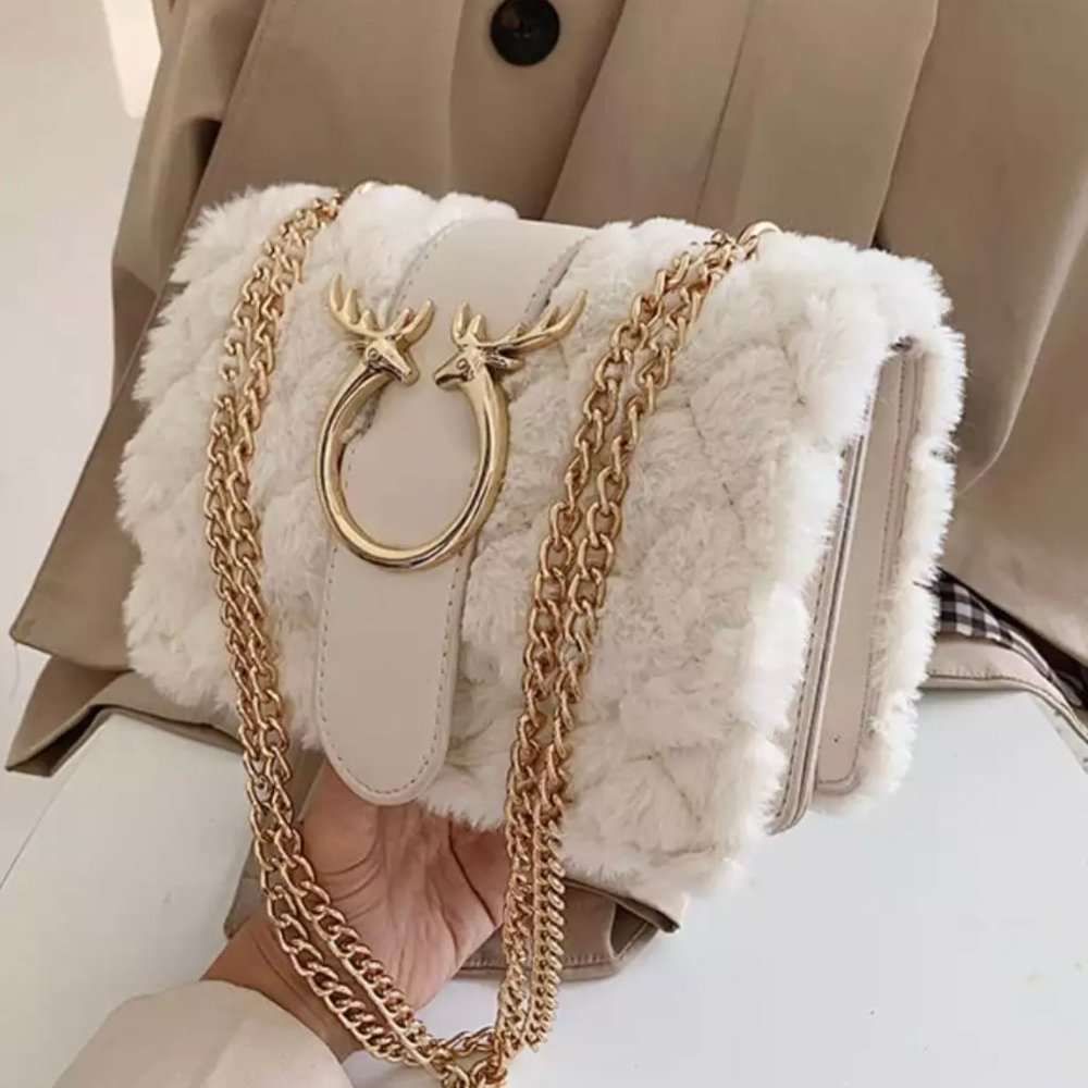 Plush Handbag